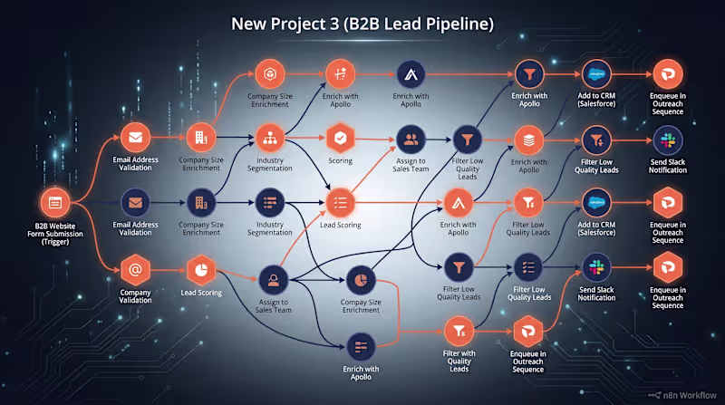 Cover image for Automated B2B Lead Generation Pipeline