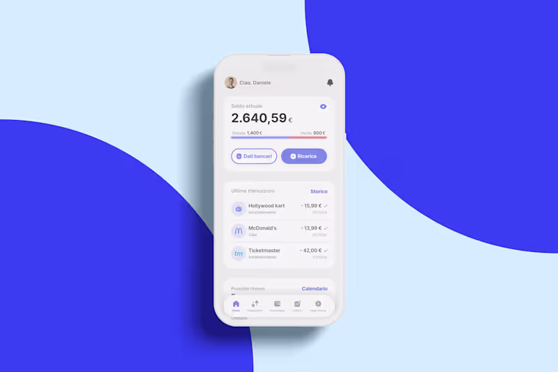 Cover image for Hype bank home page redesign