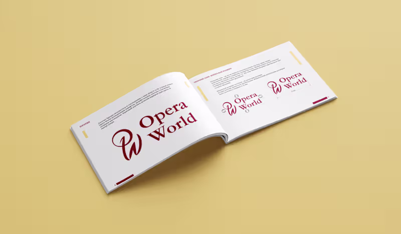 Cover image for Opera World — Visual Identity
