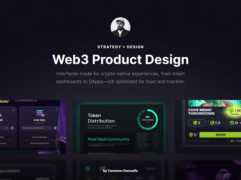 Cover image for Web3 Product Designer