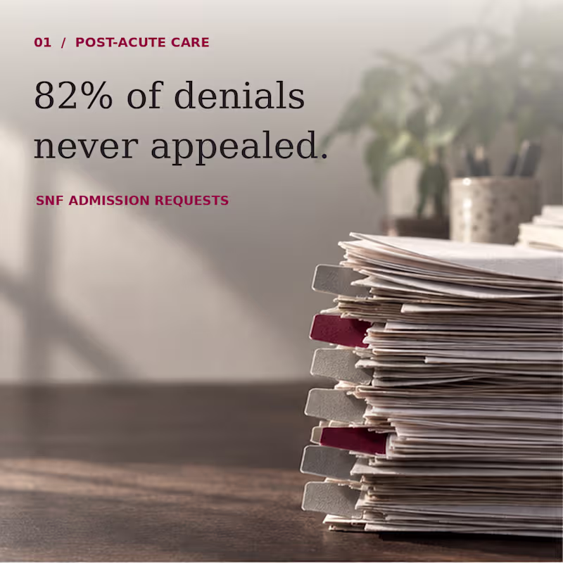 Cover image for 95% of appealed skilled nursing