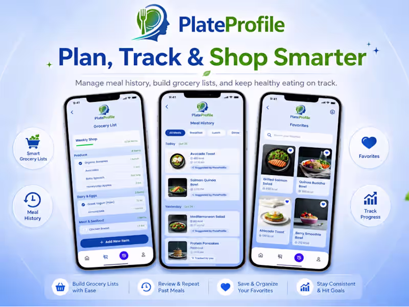 Cover image for PlateProfile - A food generation app