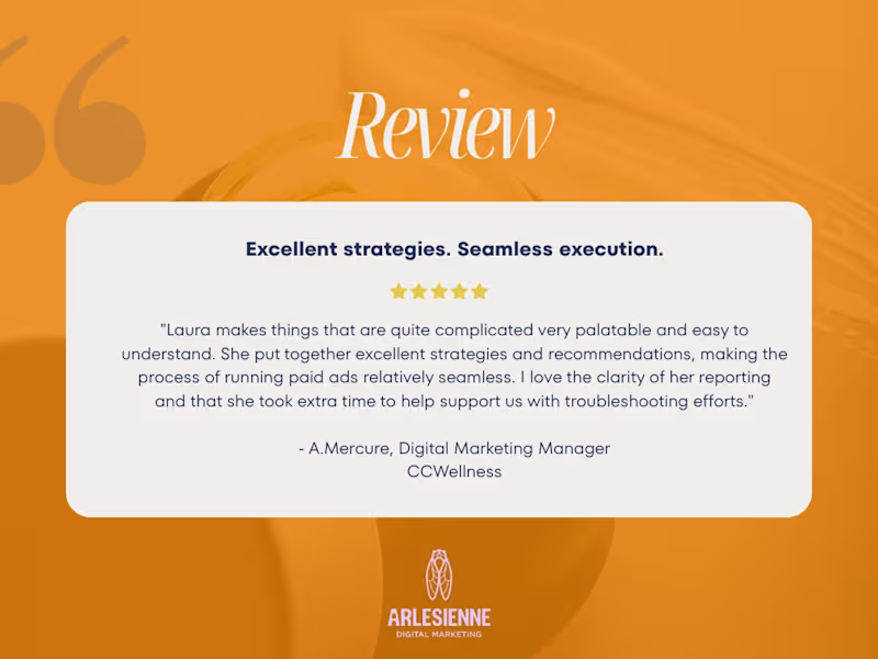 Cover image for 5-star review from Aubree Mercure