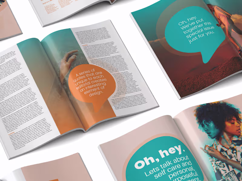Cover image for SwellBeing | Magazine Branding + Design