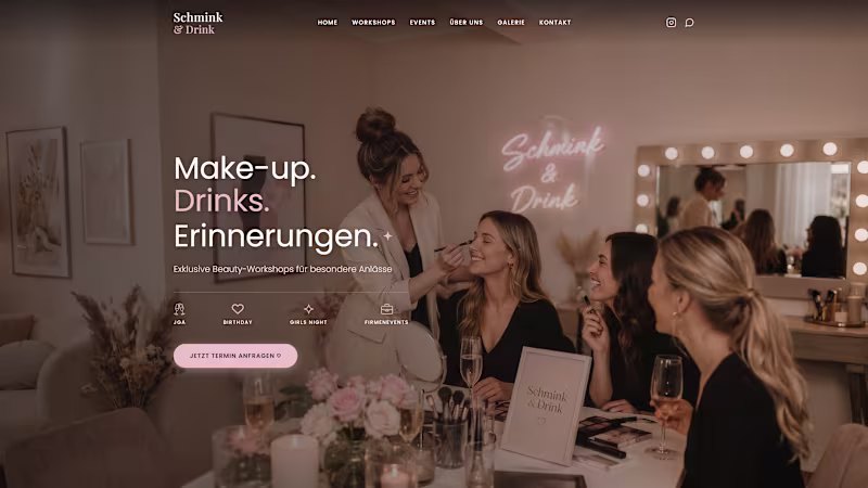Cover image for We engineered Schmink & Drinks'
