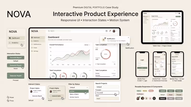 Cover image for NOVA — Interactive Product Experience