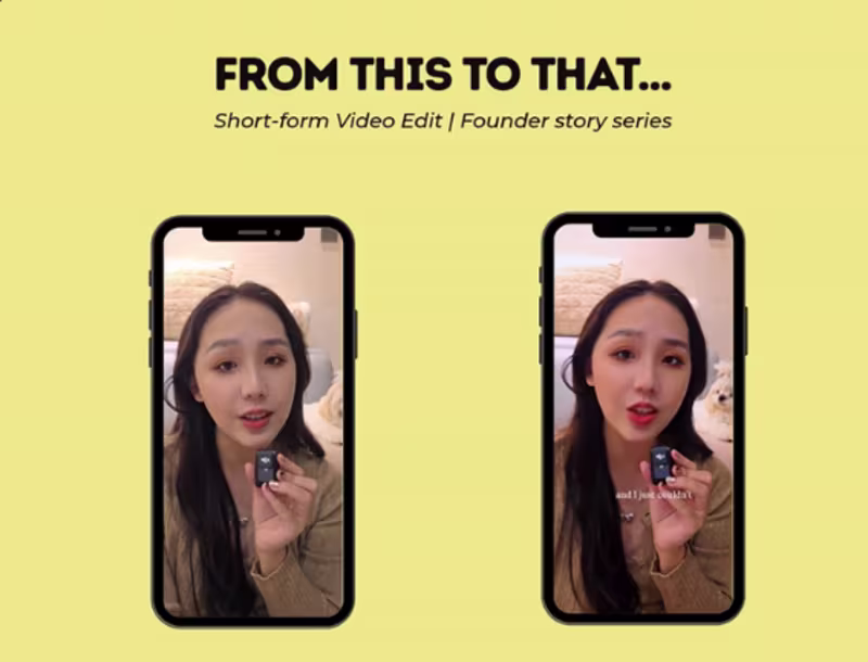 Cover image for Social-First Video Editor