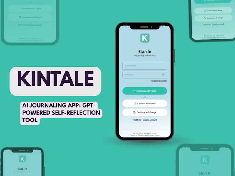 Cover image for 𝐎𝐯𝐞𝐫𝐯𝐢𝐞𝐰
KinTale AI is built on