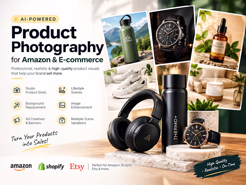 Cover image for AI Product Photography for Amazon & E-commerce Brands