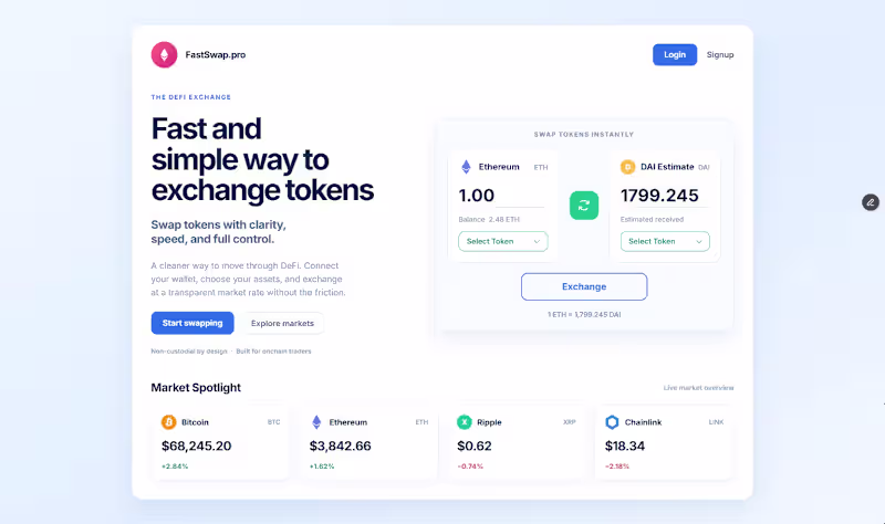 Cover image for Here's a modern #Crypto Exchange