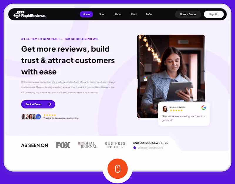 Cover image for Reputation Management Website