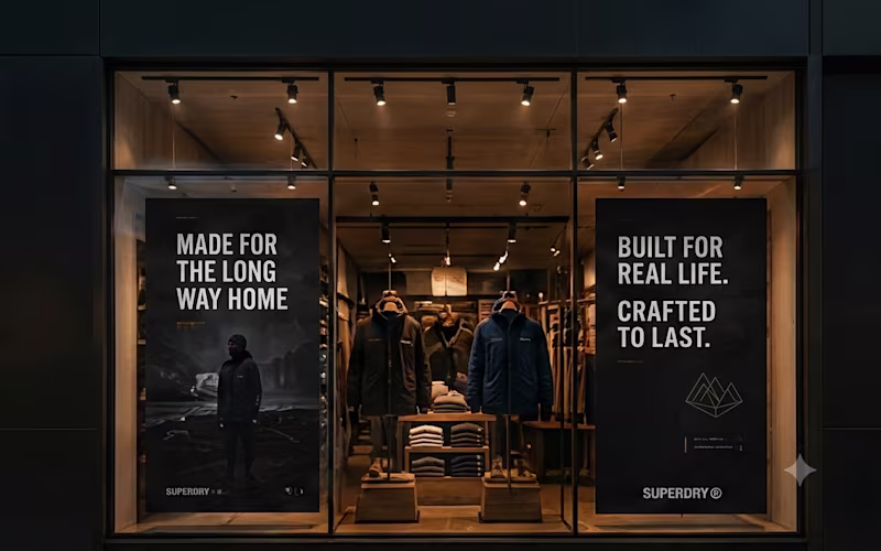 Cover image for Superdry — Brand Campaign Concept