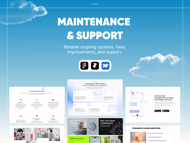 Cover image for Website Maintenance & Support
