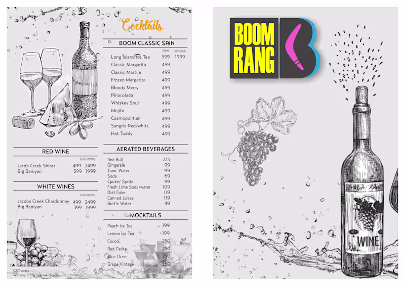 Cover image for Resturant Menu