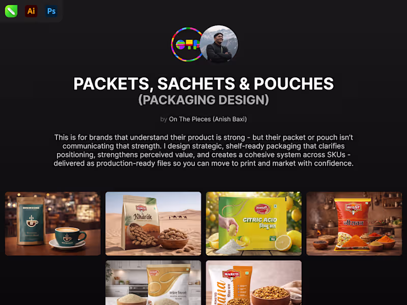 Cover image for Packet/Pouch Packaging Design