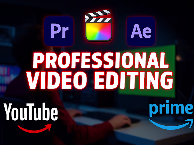 Cover image for Professional YouTube & Social Media Video Editor | Fast Delivery