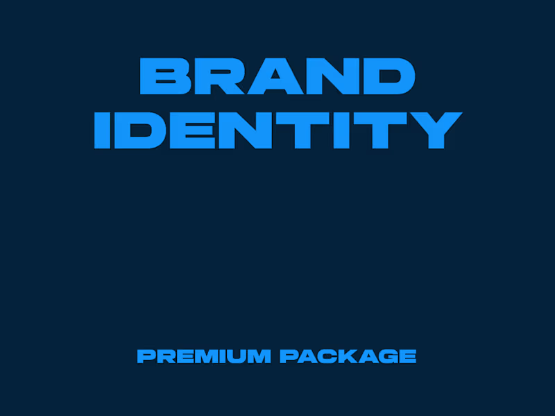 Cover image for Brand Identity | Premium Package 