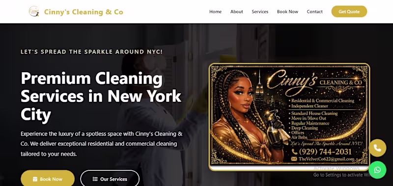 Cover image for Designed and developed clean, modern,