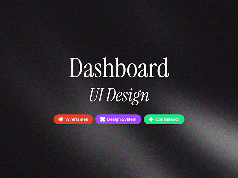 Cover image for Dashboard UX/UI Design