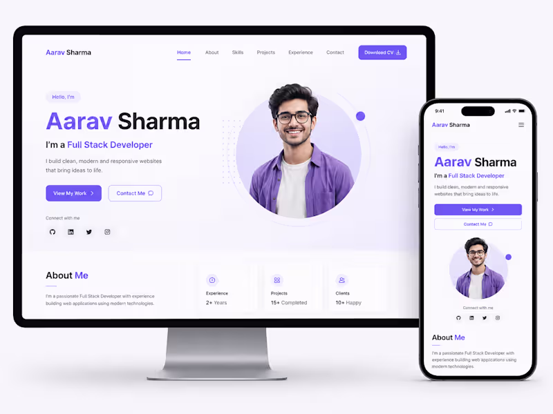 Cover image for Personal Portfolio Website