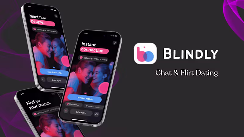 Cover image for We developed Blindly, an anonymous dating