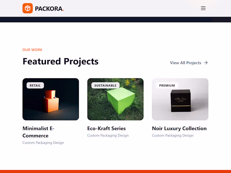 Cover image for Packora - Premium Manufacturing