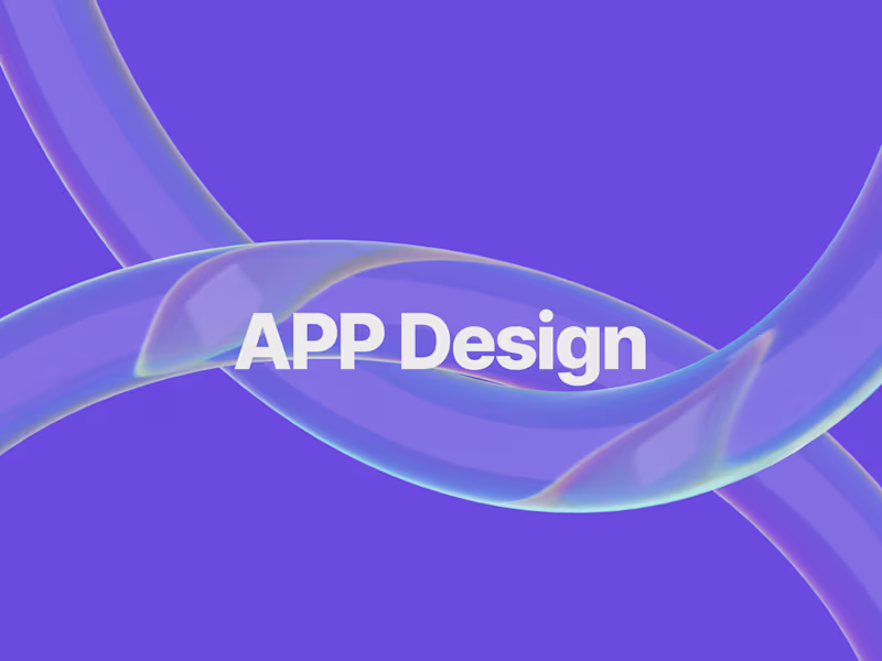 Cover image for App Design With Figma
