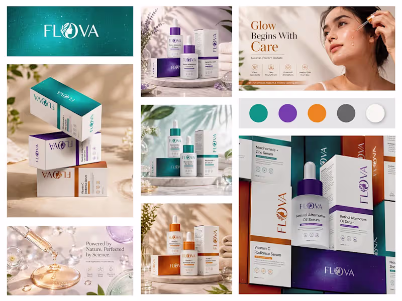 Cover image for FLOVA Skincare | Packaging &
