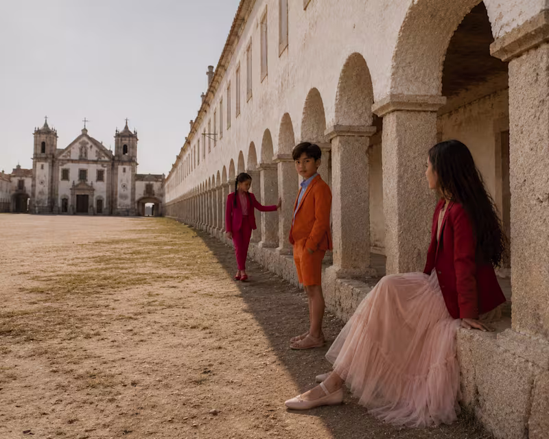 Cover image for Luz de Pedra — Kids Fashion Editorial Campaign