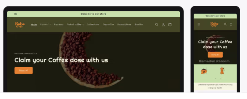 Cover image for Kobecup: Specialty Coffee Shopify Ecosystem