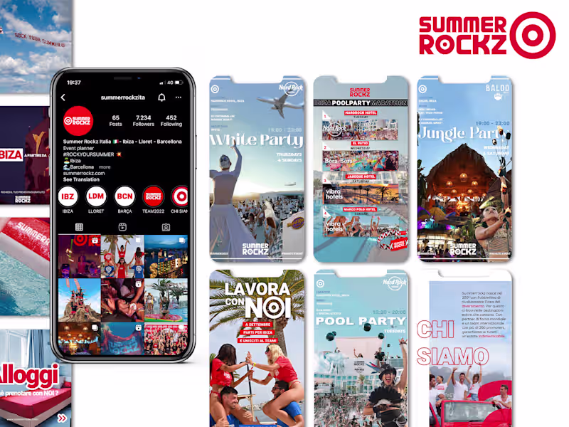 Cover image for Summerrockz: social media