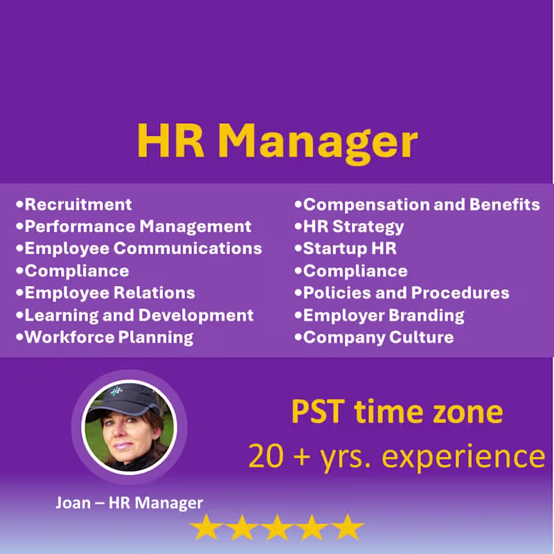 Cover image for HR Manager - remote / fractional