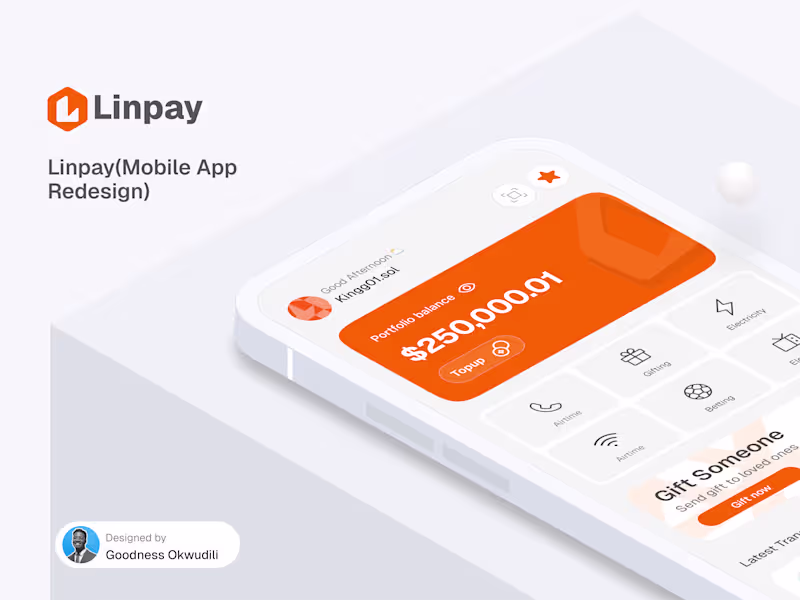 Cover image for Designing a User-Friendly Mobile App for Linpay