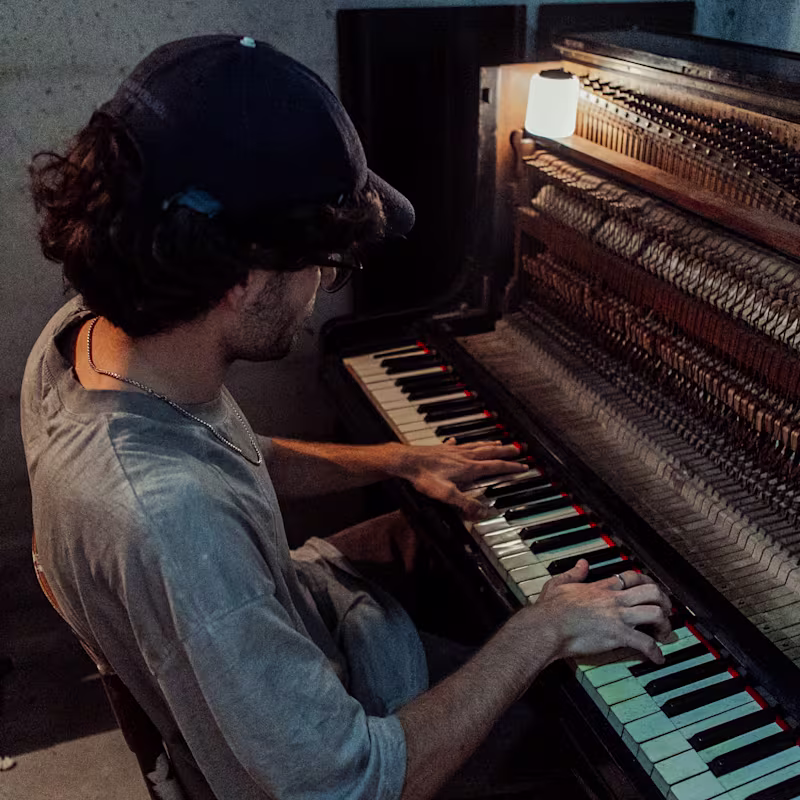 Cover image for working on new sounds, on