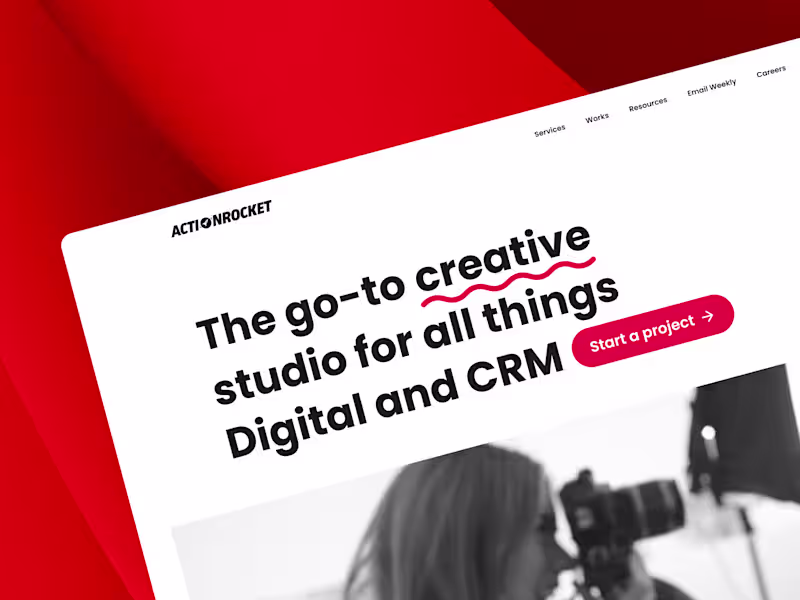 Cover image for ActionRocket.co - Framer Website Design and Development
