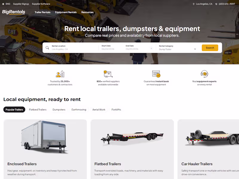 Cover image for Location-Aware Rental Marketplace Development