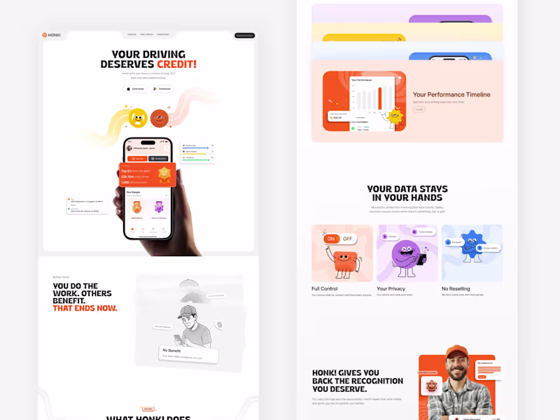 Cover image for Landing page Design and Framer Development