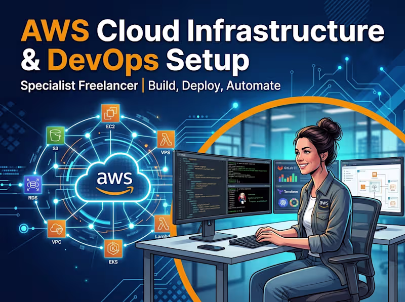 Cover image for AWS Cloud Infrastructure & DevOps Setup