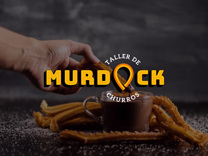 Cover image for Churros Murdock Brand Identity Design