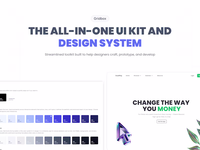 Cover image for Mobile & Web Design System