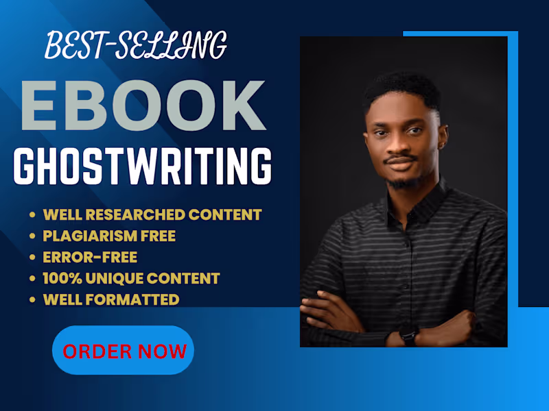 Cover image for High-Quality Ghostwriting for eBooks and More