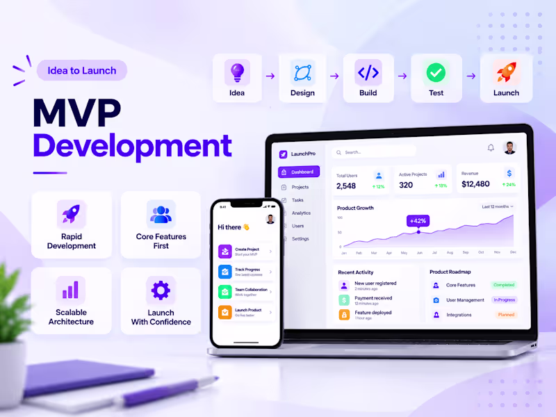 Cover image for MVP Development | SaaS & AI-Powered Applications