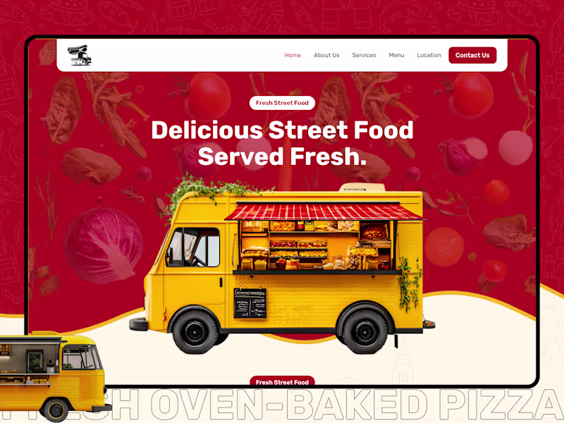 Cover image for 🚚🍔 Roll Out Flavor Online –