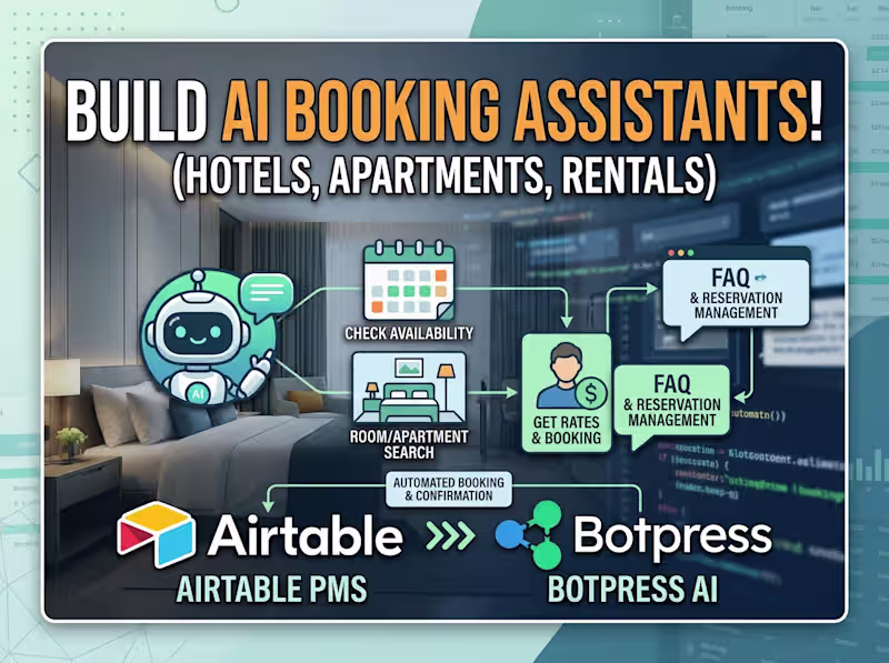 Cover image for AI Booking & Reservation Chatbot