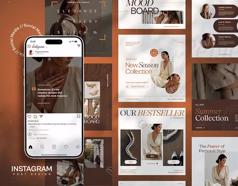 Cover image for Social Media Post Design for Brands and Businesses