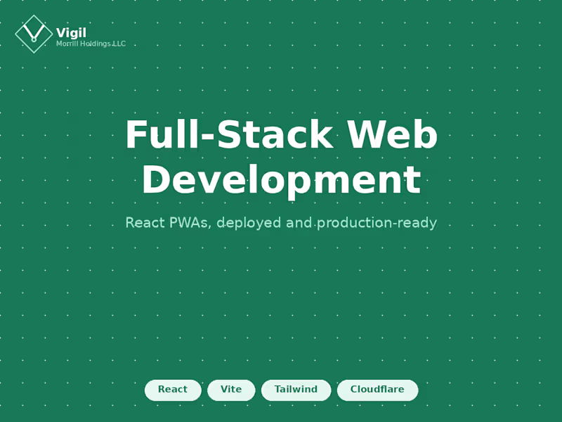 Cover image for Full-Stack Web Development