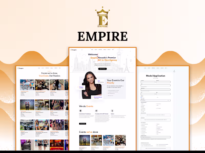 Cover image for Empire Agency | Full Stack