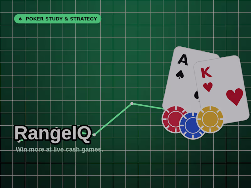 Cover image for RangeIQ — Poker Study & Education Channel