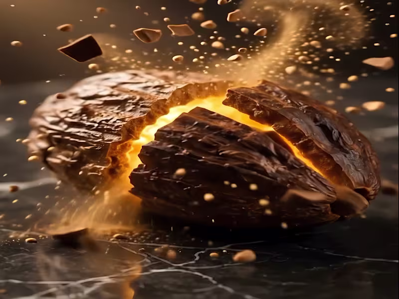 Cover image for From raw cacao to molten