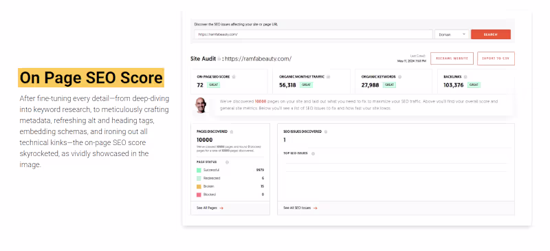 Cover image for Case Study: Improving On-Page SEO